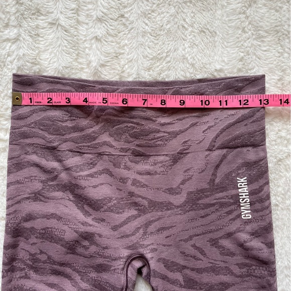 COPY - Gymshark Adapt Animal Seamless Leggings in Purple Mallow Sz M - Picture 3 of 8